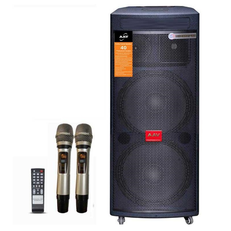 loa active đôi bass